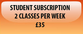 STUDENT SUBSCIPTION 2 CLASSES PER WEEK